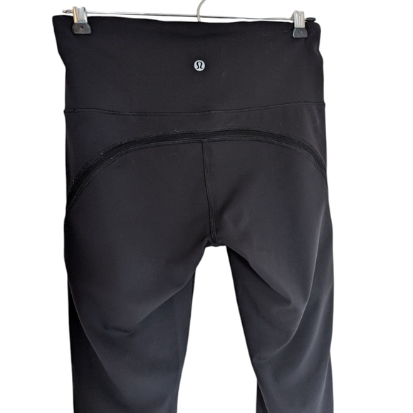 Lululemon Fresh In Mesh Tight (25") Black 9/17 Full On Luon Active Run Women's 6 - Picture 7 of 14